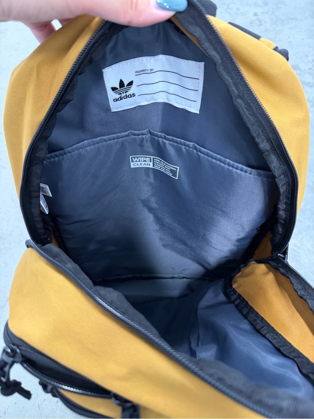 Adidas Energy Backpack Mesa Black NWOT - Picture 6 of 8